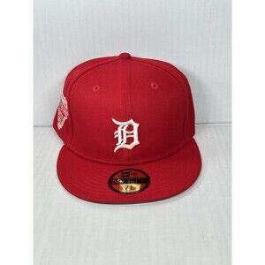 New Era Detroit Tigers 59FIFTY MLB Hat Cap Allstar Side Patch NWT Size 7 1/2